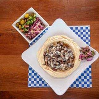 Levant Shawarma Hummus Plate