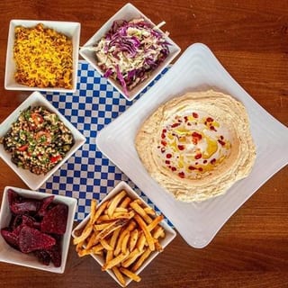 Hummus & Pita (2) Plate